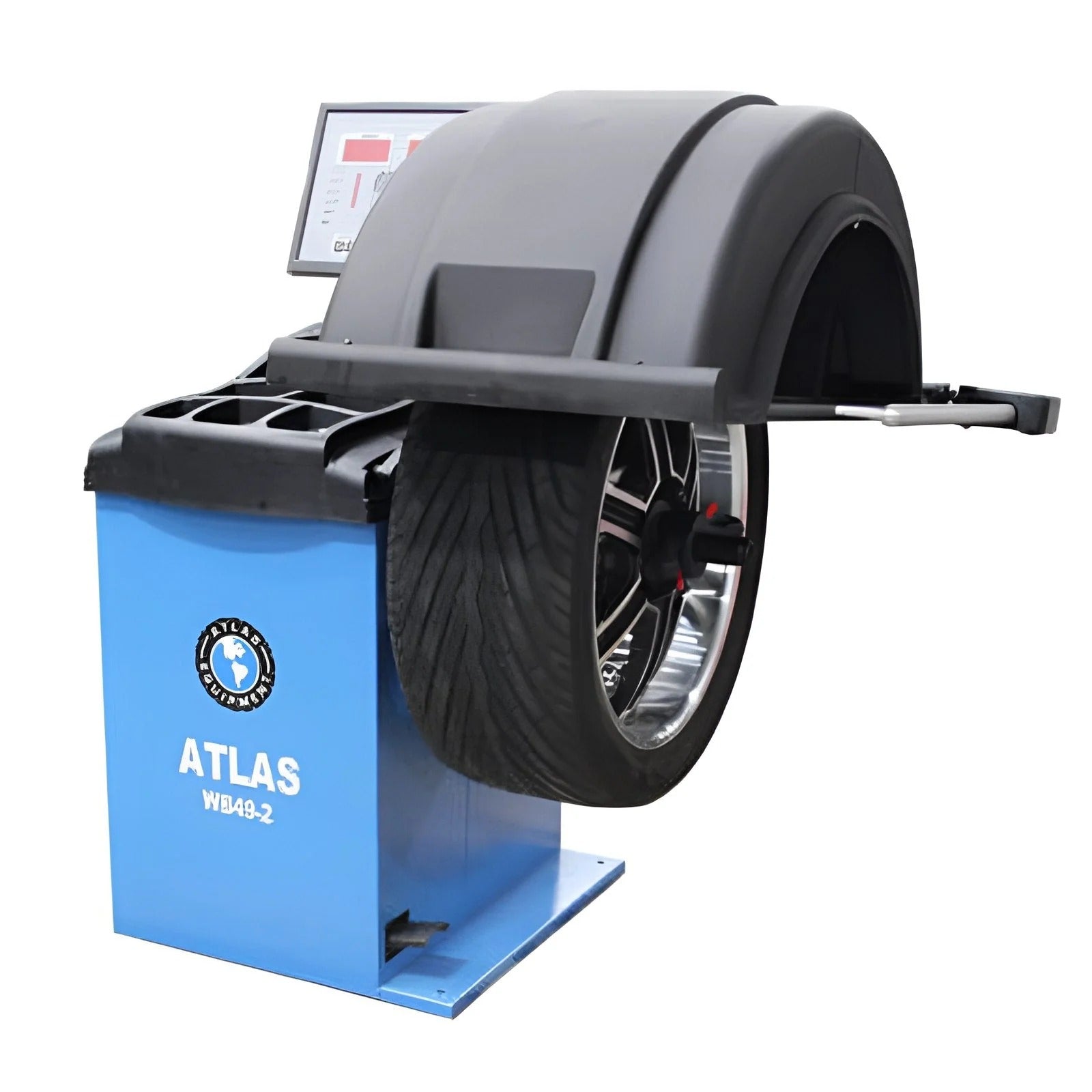 Atlas WB49-2 PRO 3D Computer Wheel Balancer for Cars & Light Trucks, 32” Rim Capacity, 150 lb Max Wheel
