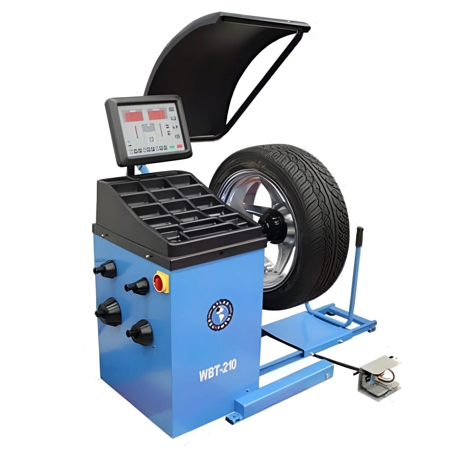 Atlas WBT-210 Heavy-Duty Truck Wheel Balancer – Commercial Grade Spin Balancer