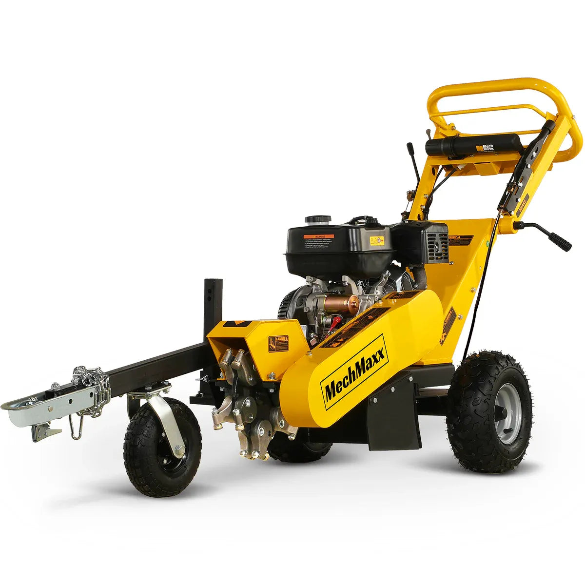 MechMaxx 15" 15HP 420cc DUCAR E-Start Stump Grinder with Tow Bar, Model SG380