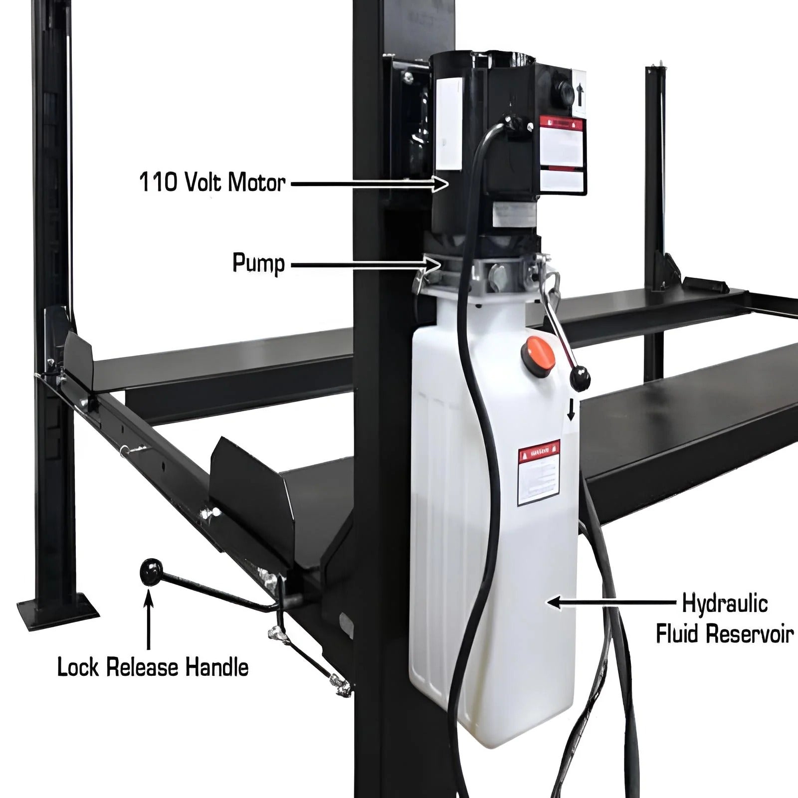Atlas APEX8 ALI Certified 8,000 lb 4-Post Lift with Dual RJ35 Sliding Bridge Jacks Combo