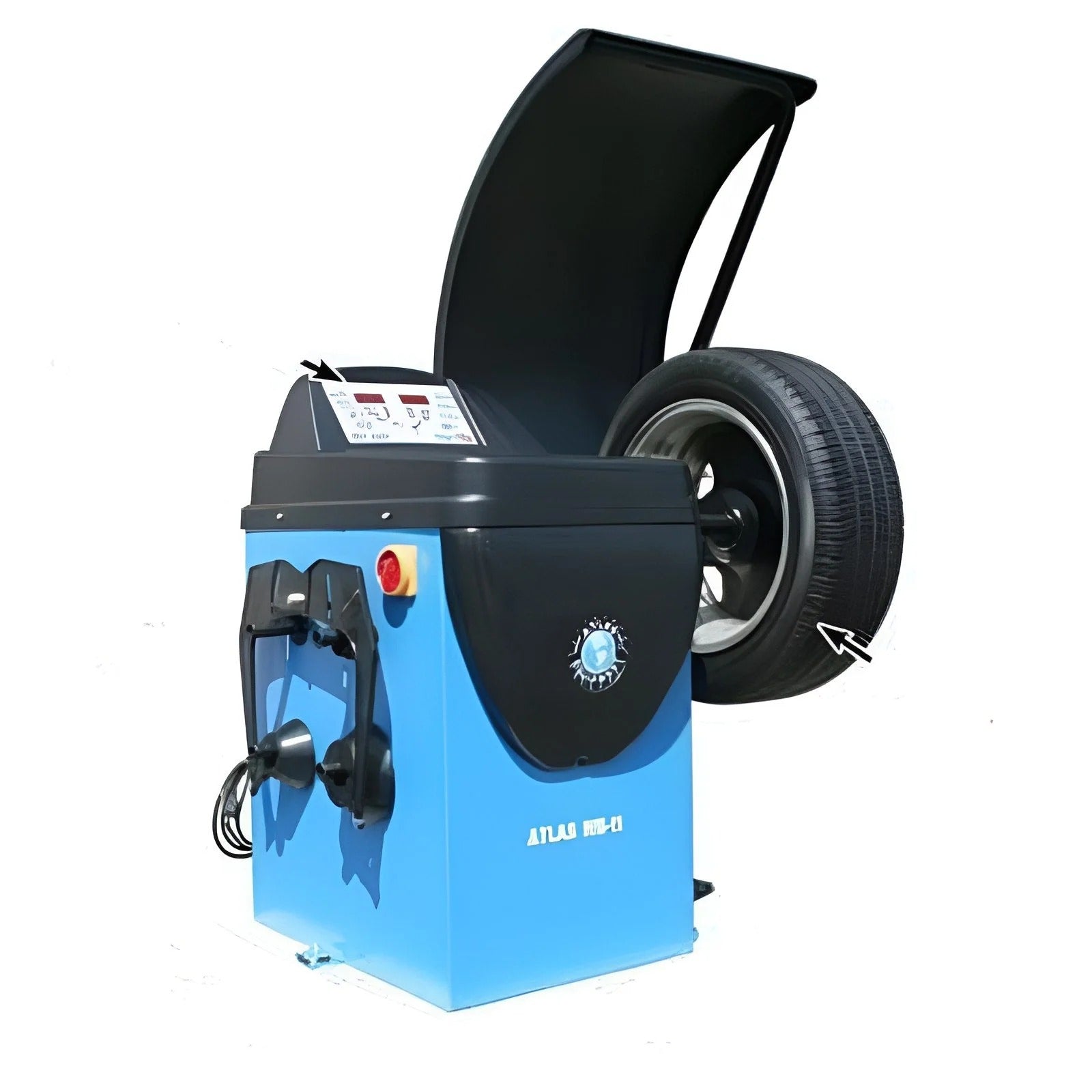 Atlas WB11 Computerized Wheel Balancer – Commercial Grade Spin Balancer