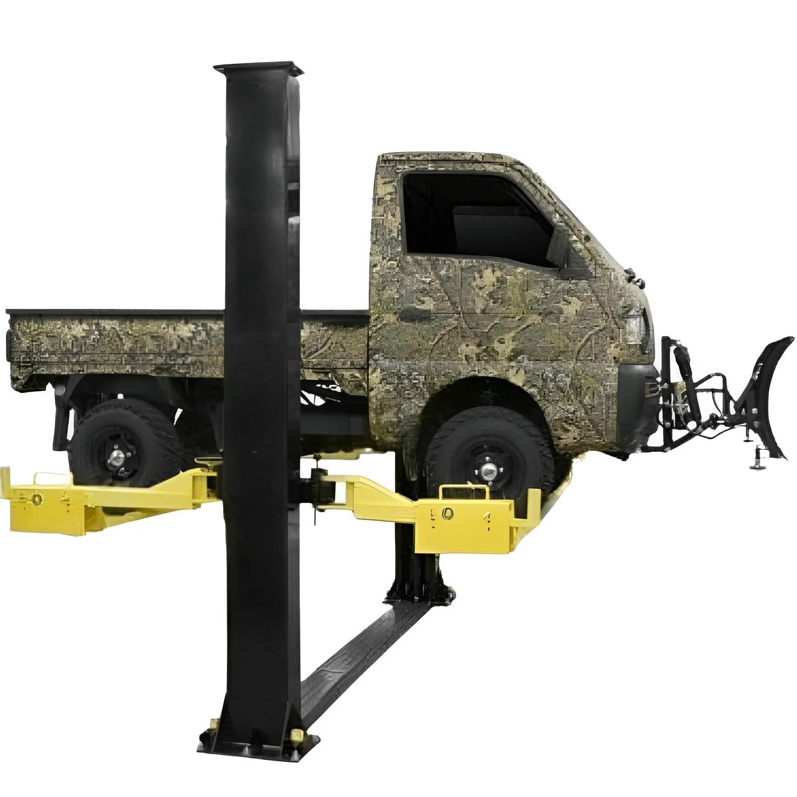 Atlas 9OHSC Overhead 2-Post Lift with Lawn Mower Adapter Combo