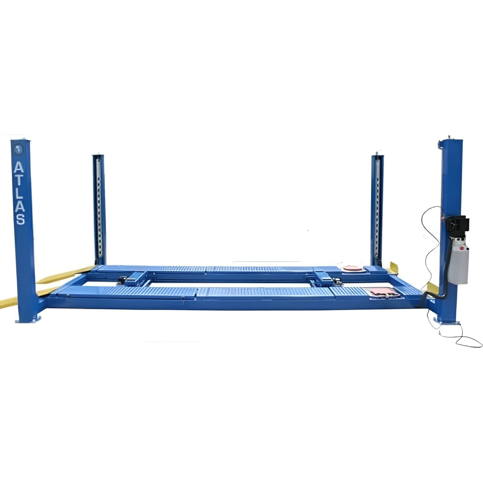 Atlas 412A 12,000 lb 4-Post Alignment Lift with RJ6 Rolling Jacks Combo