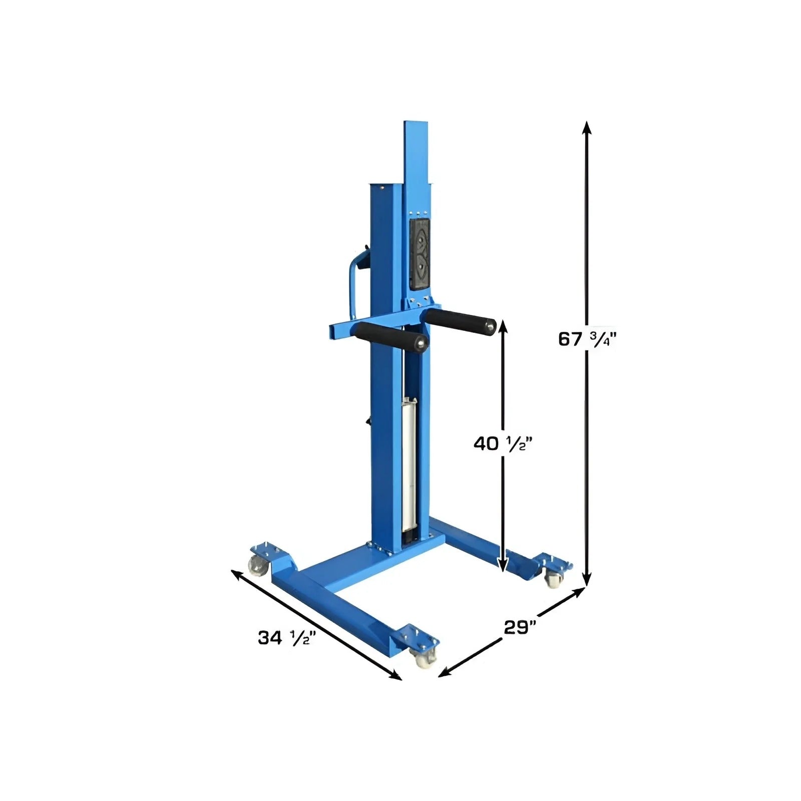 Atlas AEZWL-2 Offset Pneumatic Portable Wheel Lift 180 lb Capacity