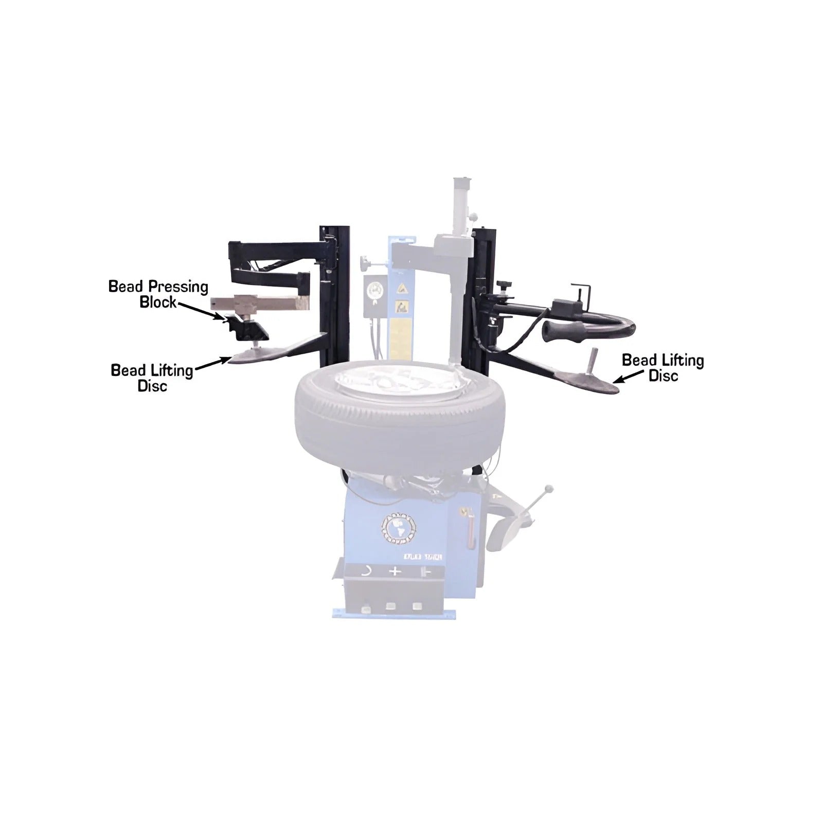 Atlas 200 Series Dual Assist Arms for Tire Changer