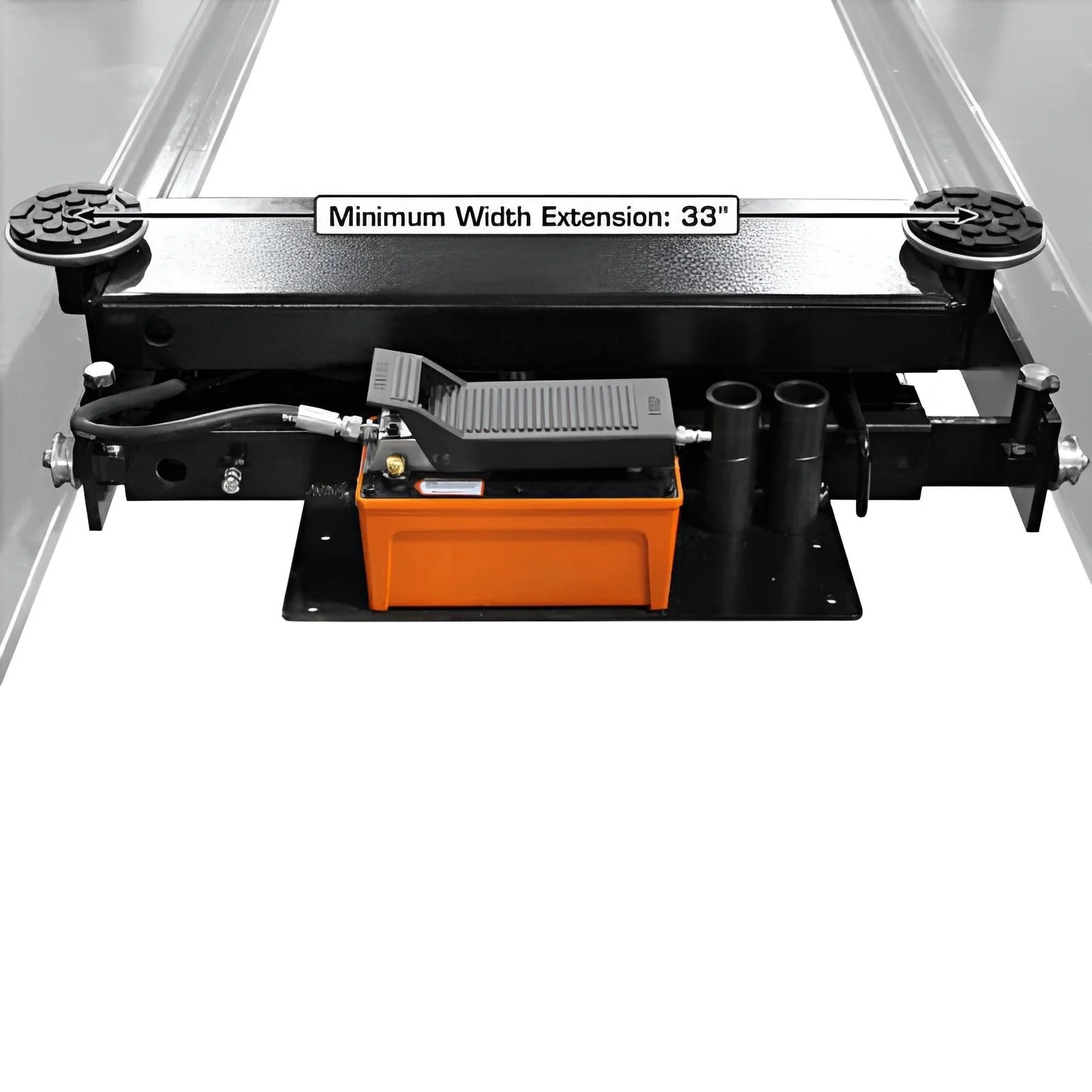 Atlas 12AWFSL 12,000 lb Alignment Scissor Lift with RJ6 Rolling Jacks Combo