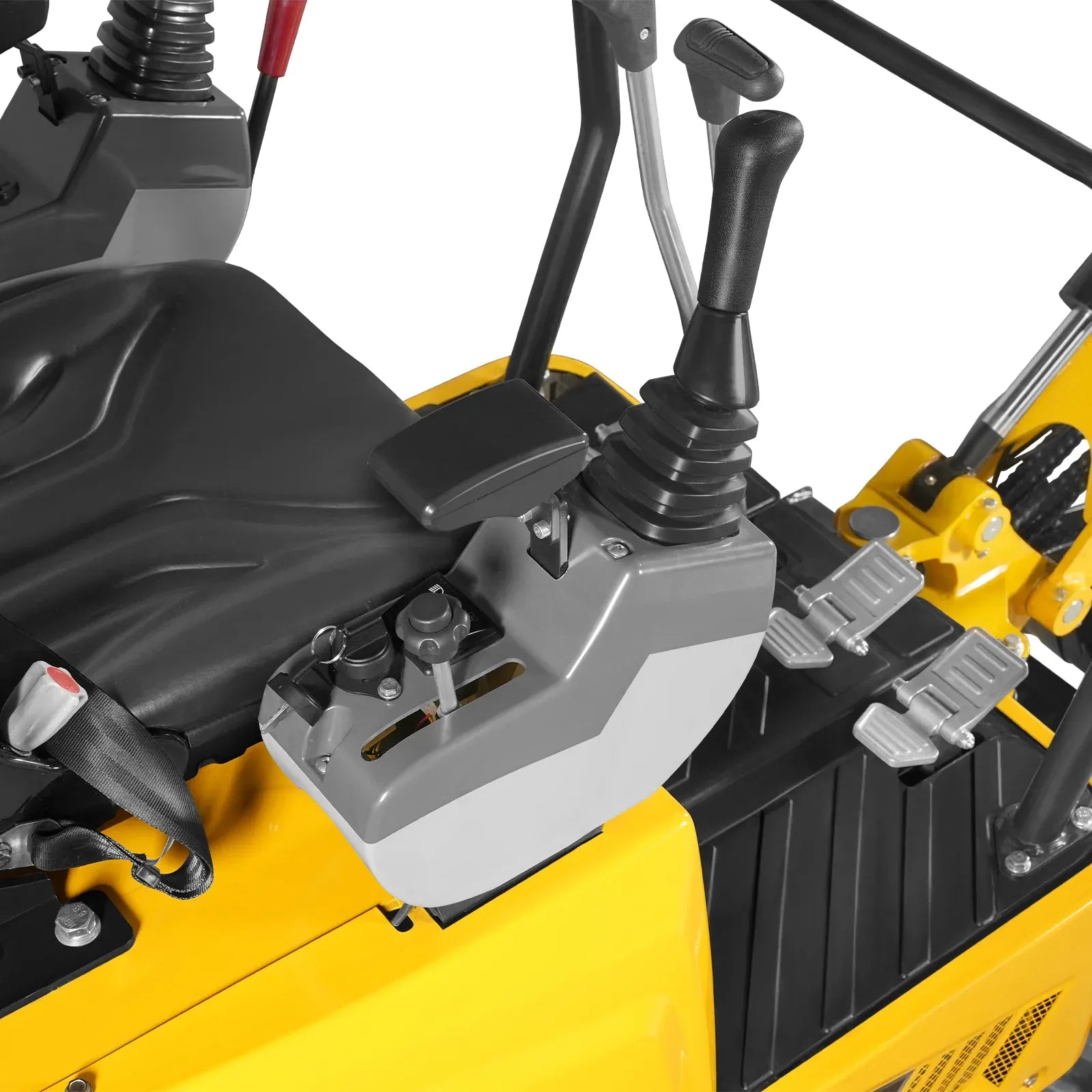 MechMaxx Mini Compact Excavator with B&S VANGUARD 408cc 14HP Engine, 65.7" Max Digging Depth, 2370 lb Operating Weight, Model MEC10