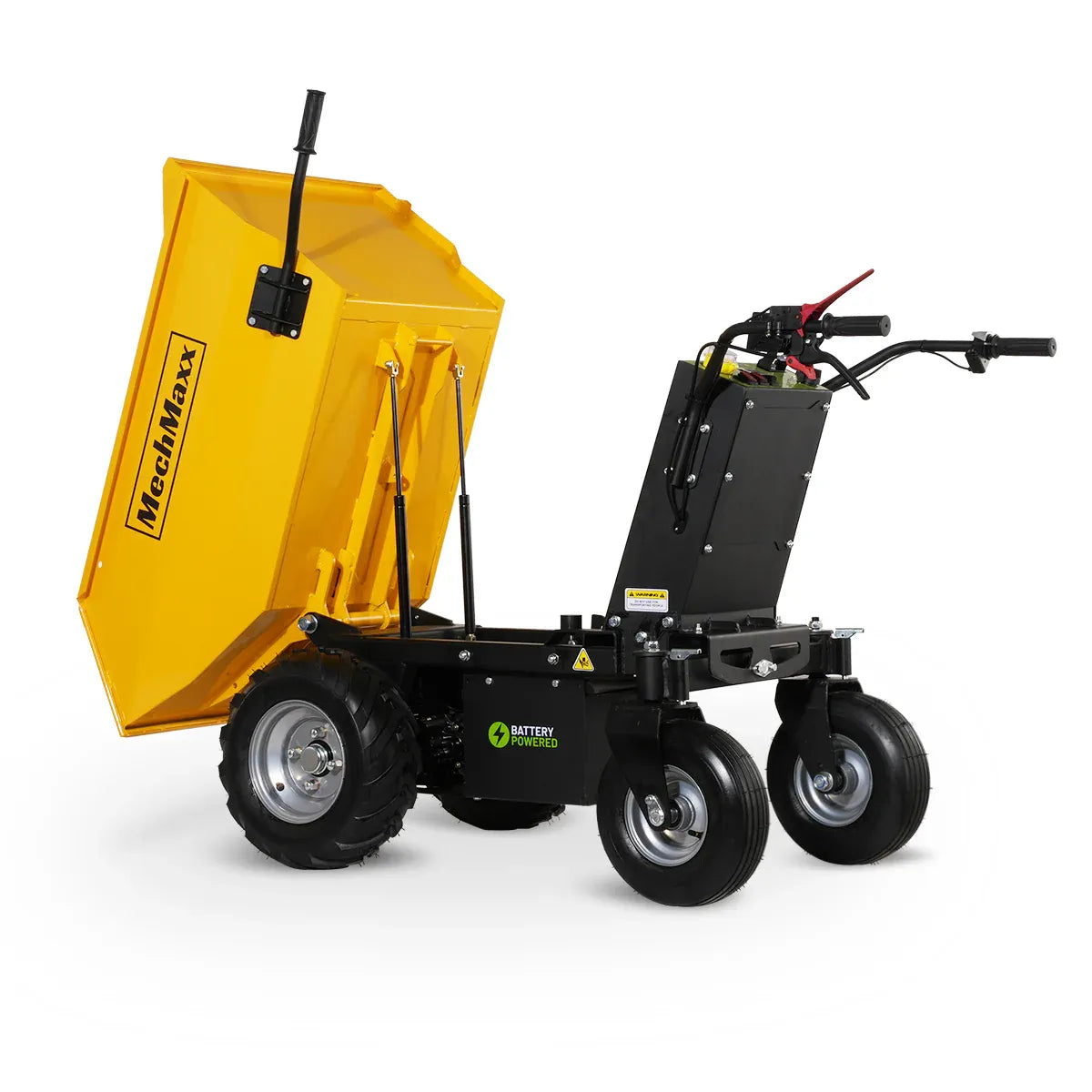 MechMaxx 1100 lb Battery Powered Electric Mini Dumper with 1000W 48V Brushless Motor, Model E50
