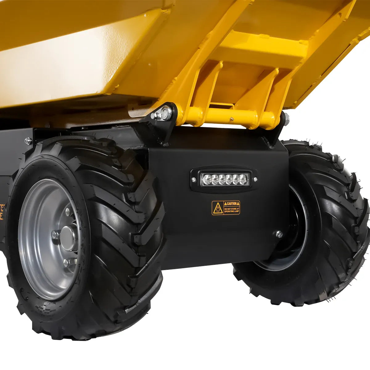 MechMaxx 1100 lb 48V 1000W DC Motor Hydraulic Dump Cart Mini Dumper, Model EH50