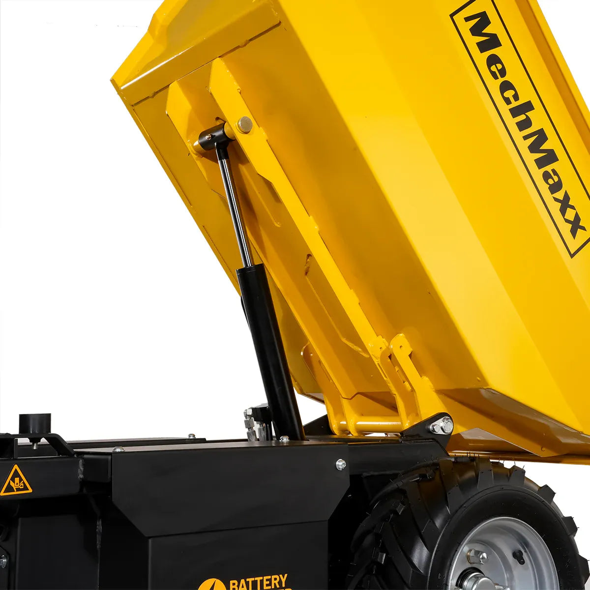 MechMaxx 1100 lb 48V 1000W DC Motor Hydraulic Dump Cart Mini Dumper, Model EH50