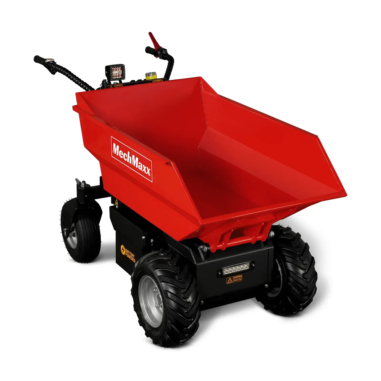 MechMaxx 1100 lb 48V 1000W DC Motor Hydraulic Dump Cart Mini Dumper, Model EH50