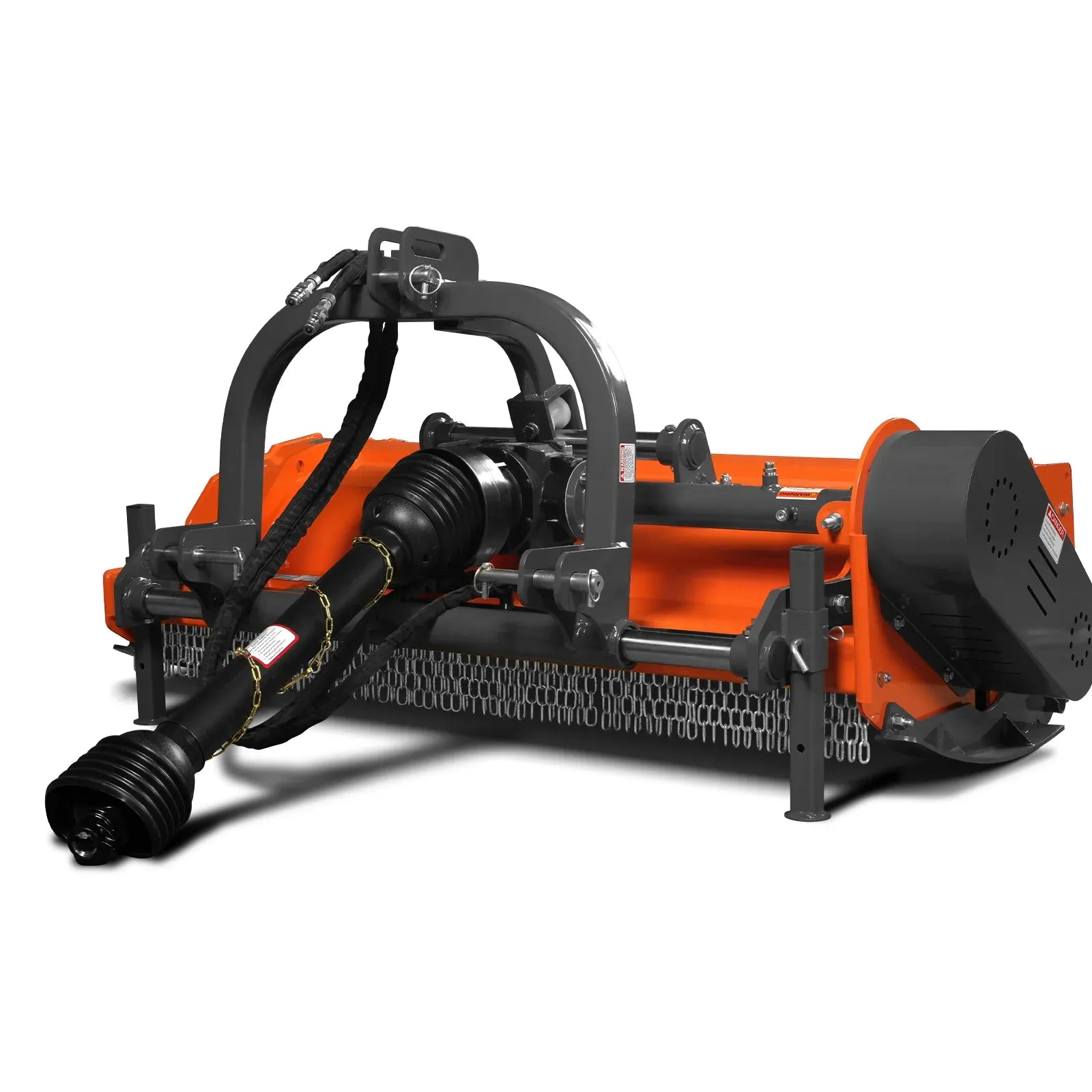 MechMaxx 63" Heavy Duty PTO Flail Mower with Hydraulic Side Shift, 3-Point Hitch, 50–75HP, Model KDK63H