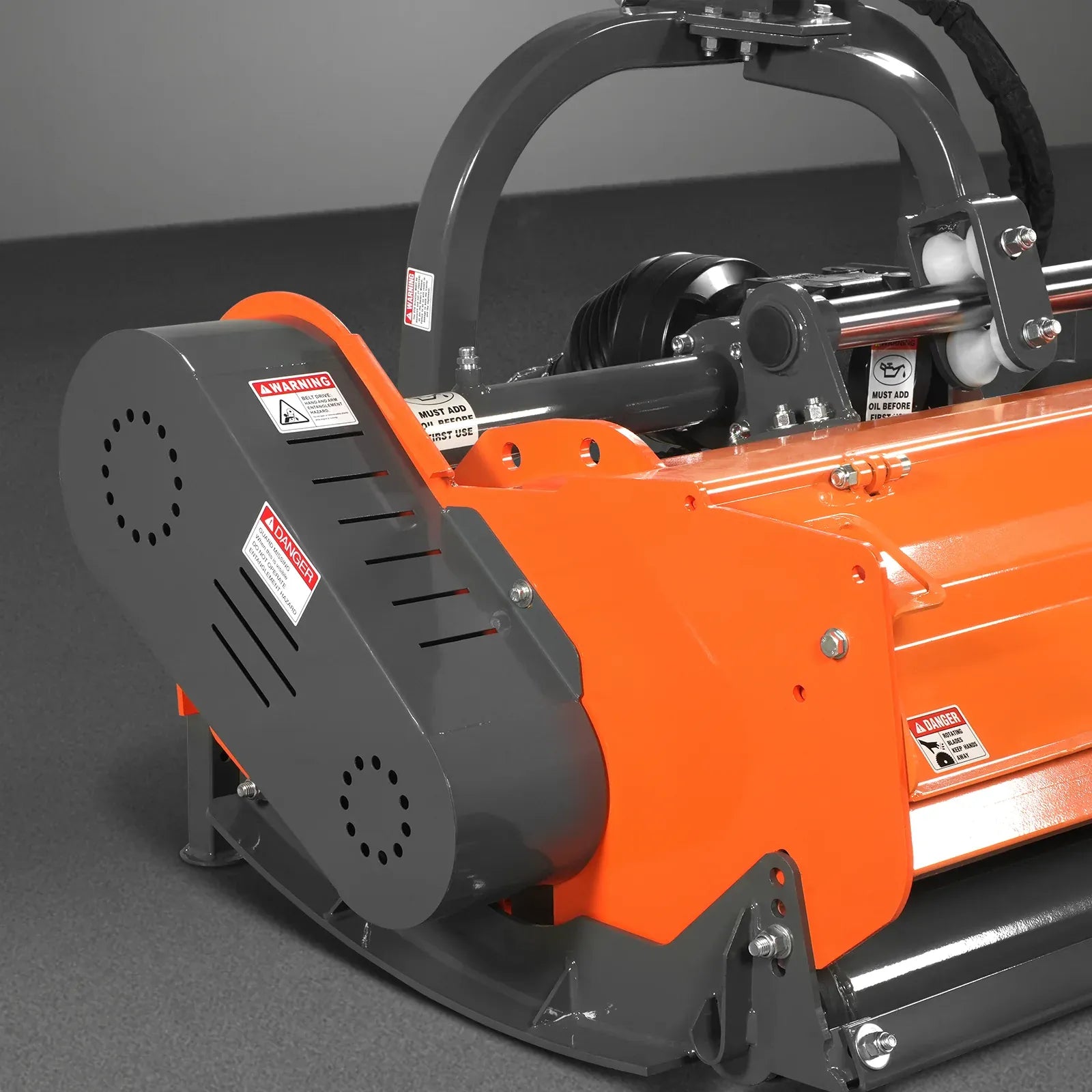 MechMaxx 63" Heavy Duty PTO Flail Mower with Hydraulic Side Shift, 3-Point Hitch, 50–75HP, Model KDK63H