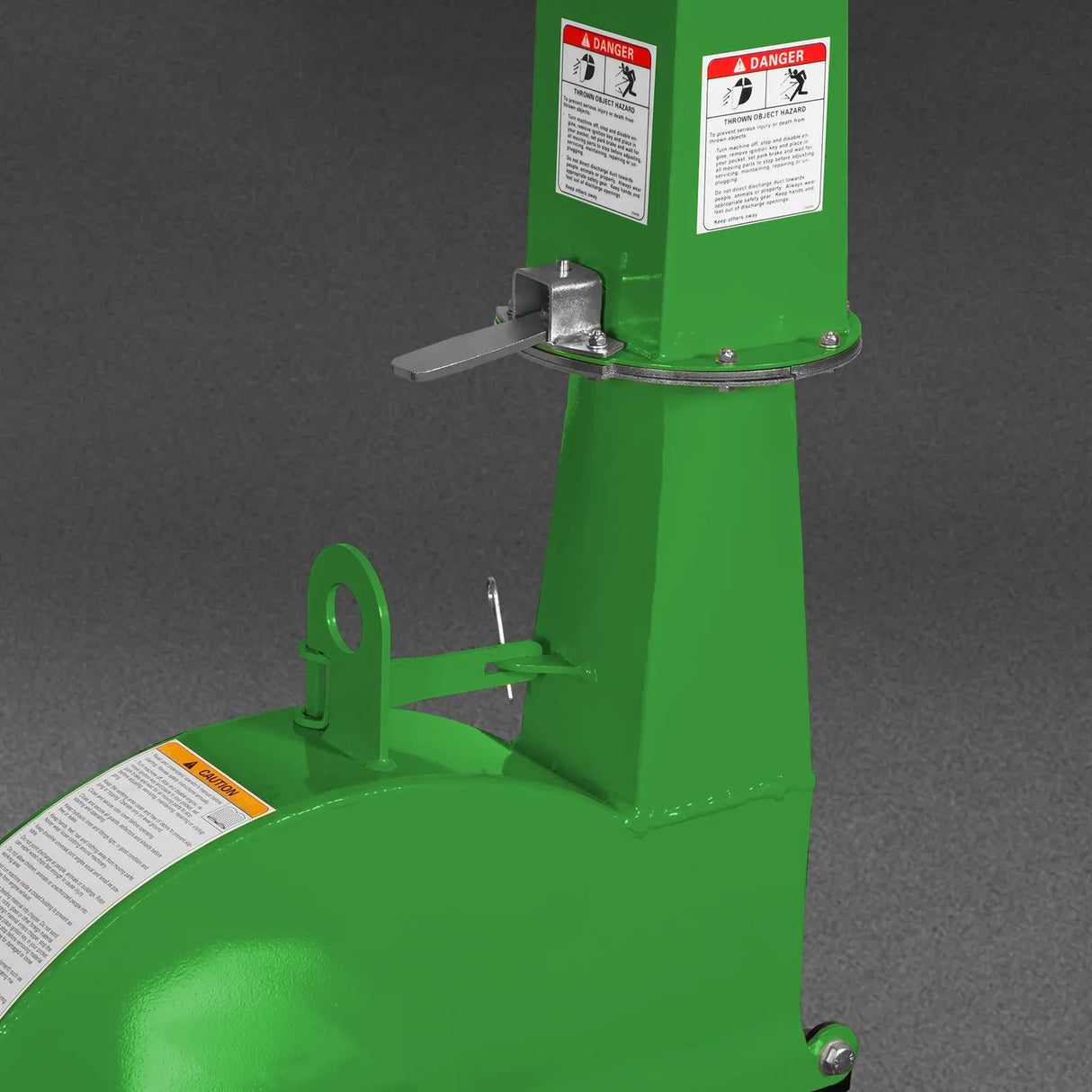 MechMaxx 3-Point PTO Wood Chipper Attachment for Tractors up to 45HP with PTO Shaft Included, Model BX42S