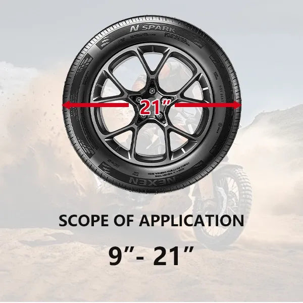 Katool Motorcycle, ATV, and Trailer Tire Changer for 9"-21" Wheels