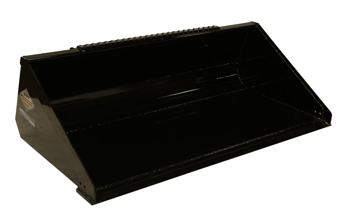 Top Dog Attachments 72" Dirt Bucket for Skid Steers, .605 cu yd Capacity — view 4