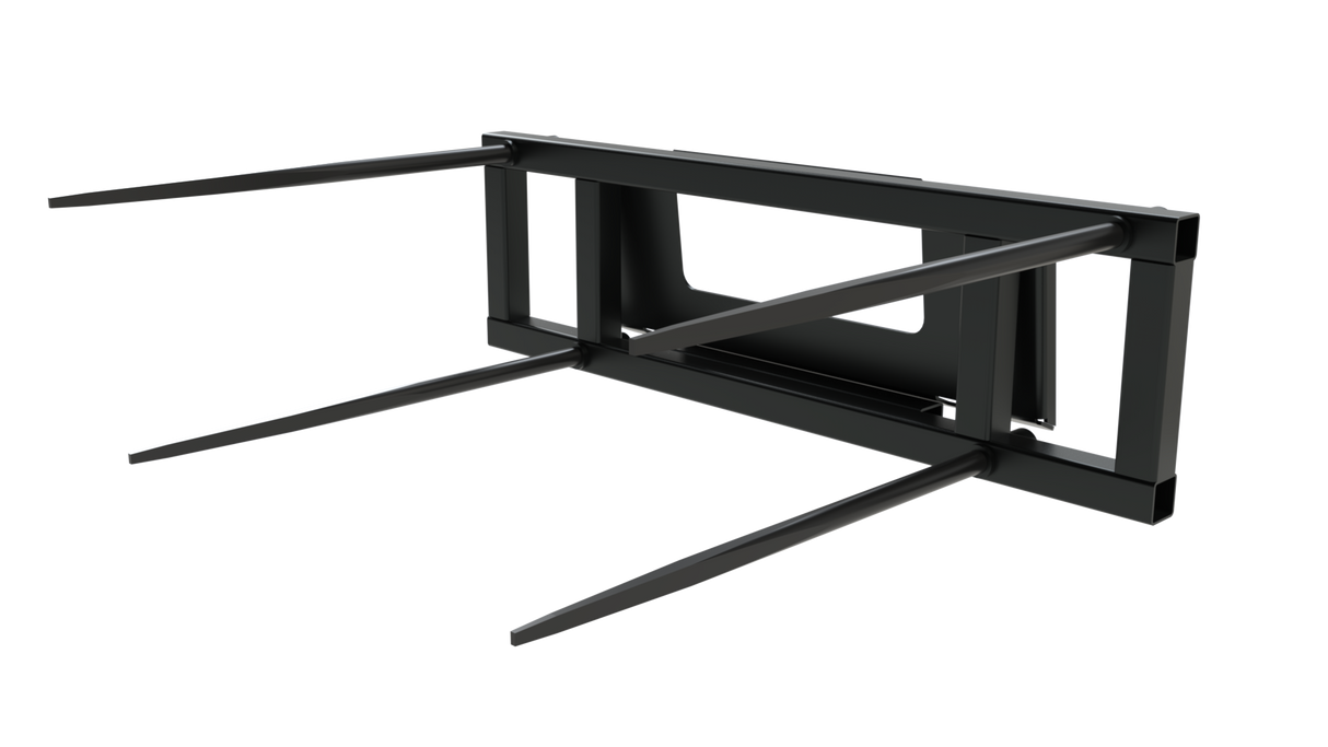 Top Dog Attachments Double Round Bale Spear for Skid Steers and Tractors
