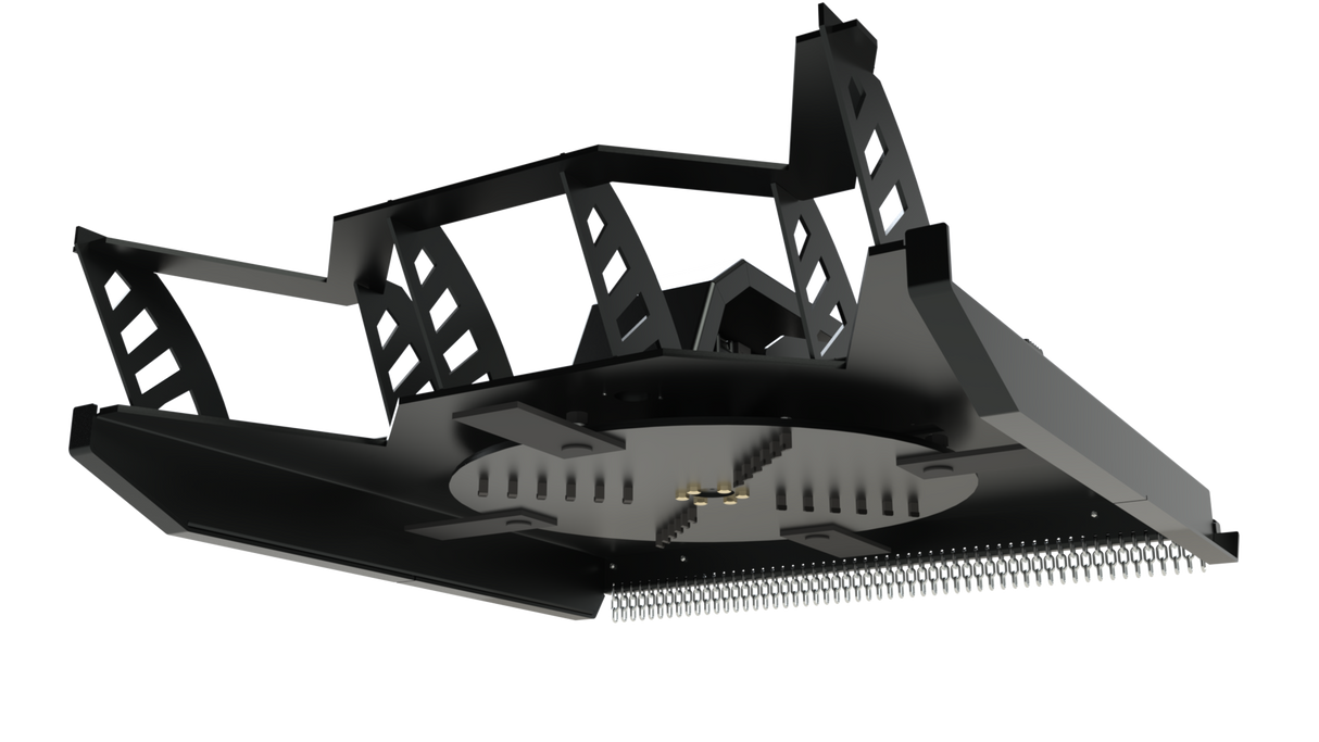 Top Dog Attachments 72" Open Front Direct Drive Brush Cutter for Skid Steers, Standard Flow