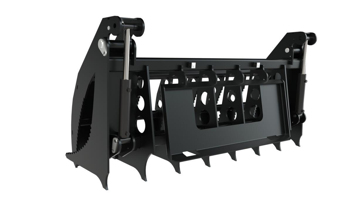 Top Dog Attachments 72 Inch Rake Grapple, Single Arm, for Skid Steers — view 3