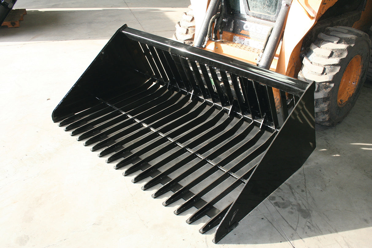 Top Dog Attachments 75" Standard Firewood Bucket for Sub-Compact and Compact Tractors