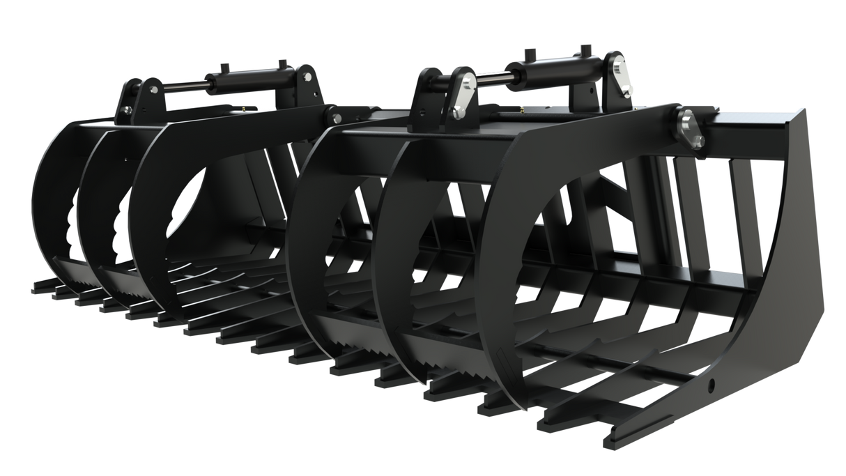 Top Dog Attachments 72" Tractor and Skid Steer Brush Grapple