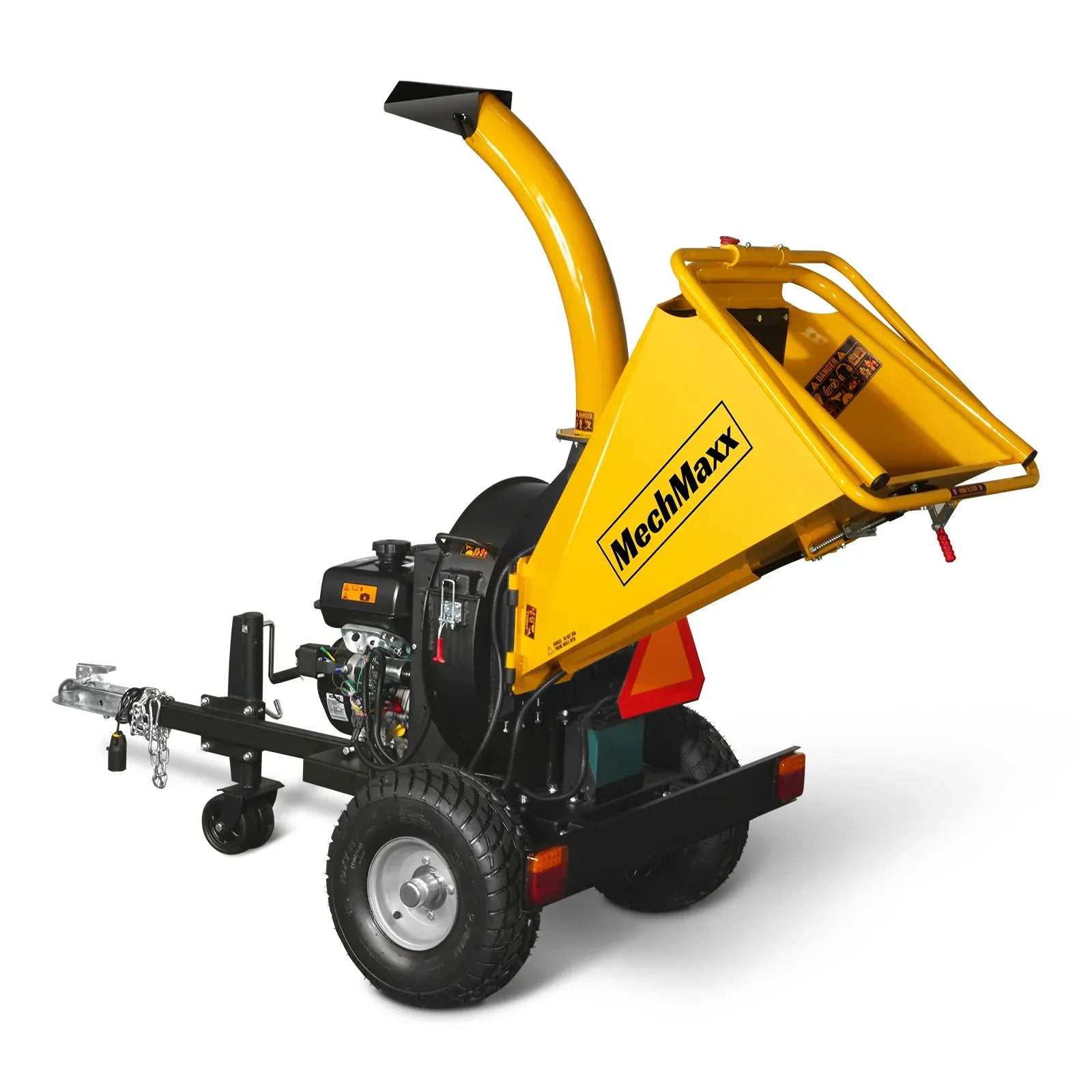 MechMaxx 5" 14HP 429cc KOHLER Disc Wood Chipper with Taillight, Model P4205