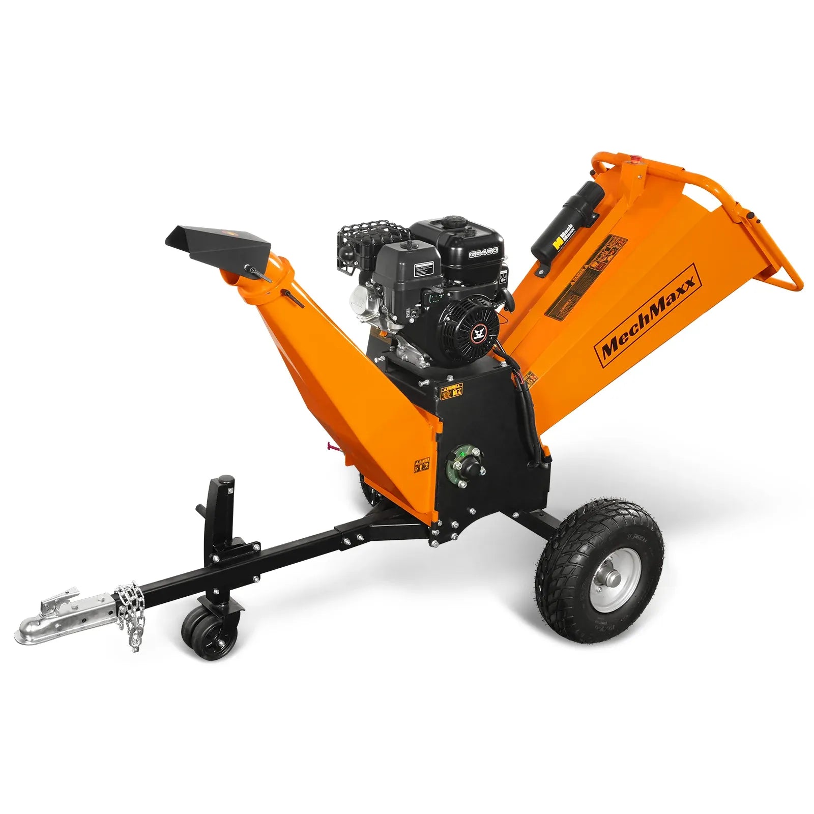 MechMaxx 6" 15HP 459cc ZONSEN E-Start Drum Wood Chipper, Model P4206