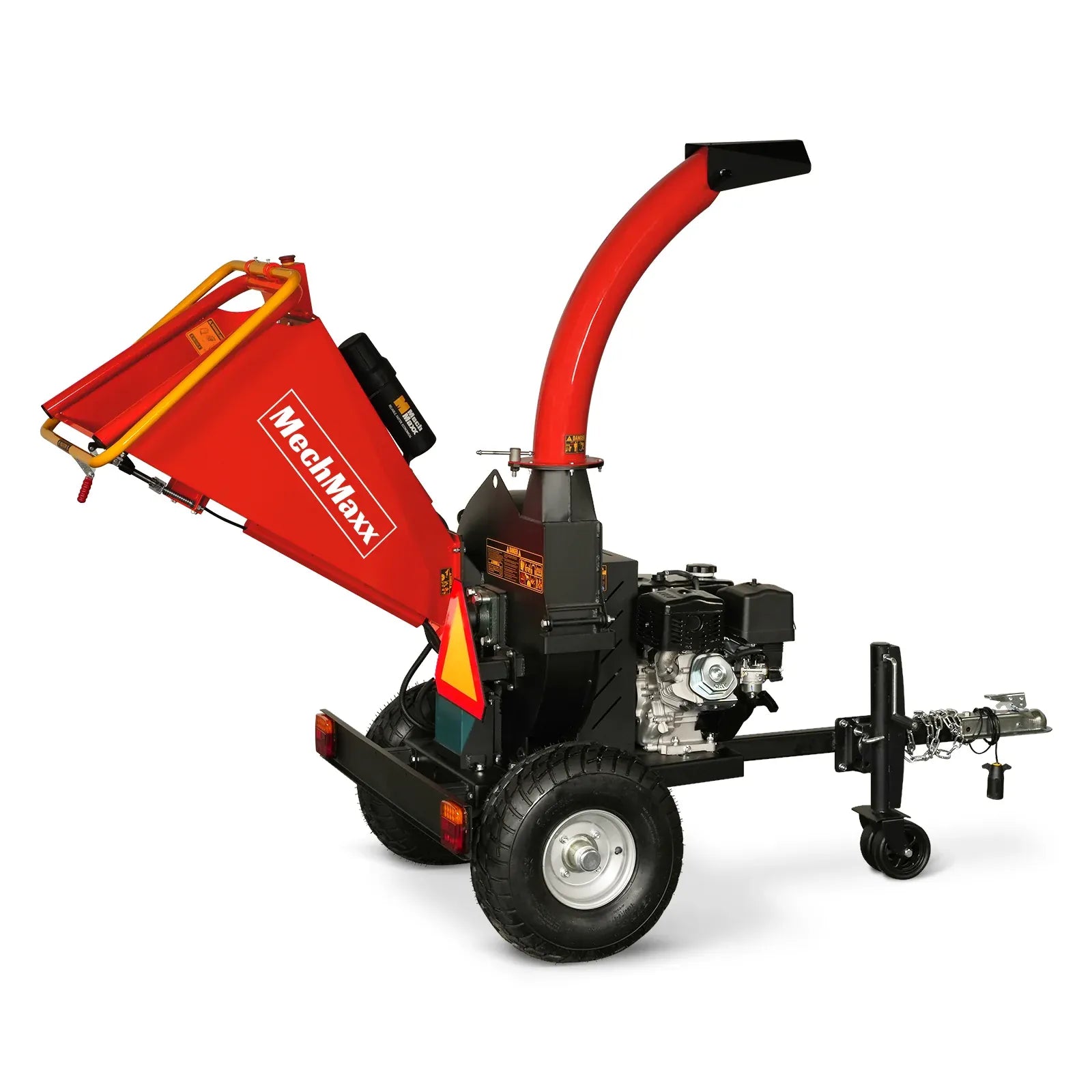MechMaxx 5" 15HP 420cc DUCAR E-Start Disc Wood Chipper with Taillight, Model P4205