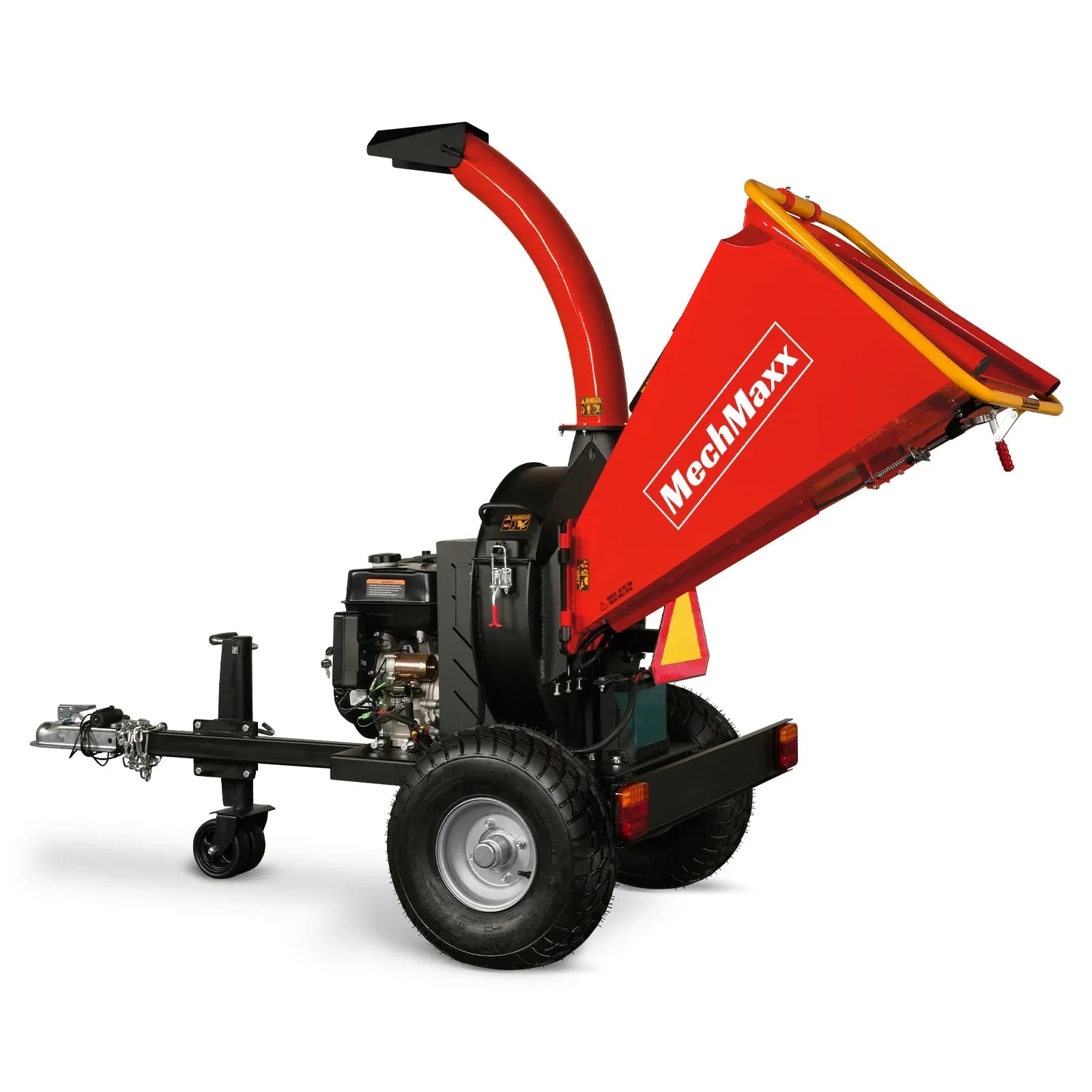 MechMaxx 5" 15HP 420cc DUCAR E-Start Disc Wood Chipper with Taillight, Model P4205