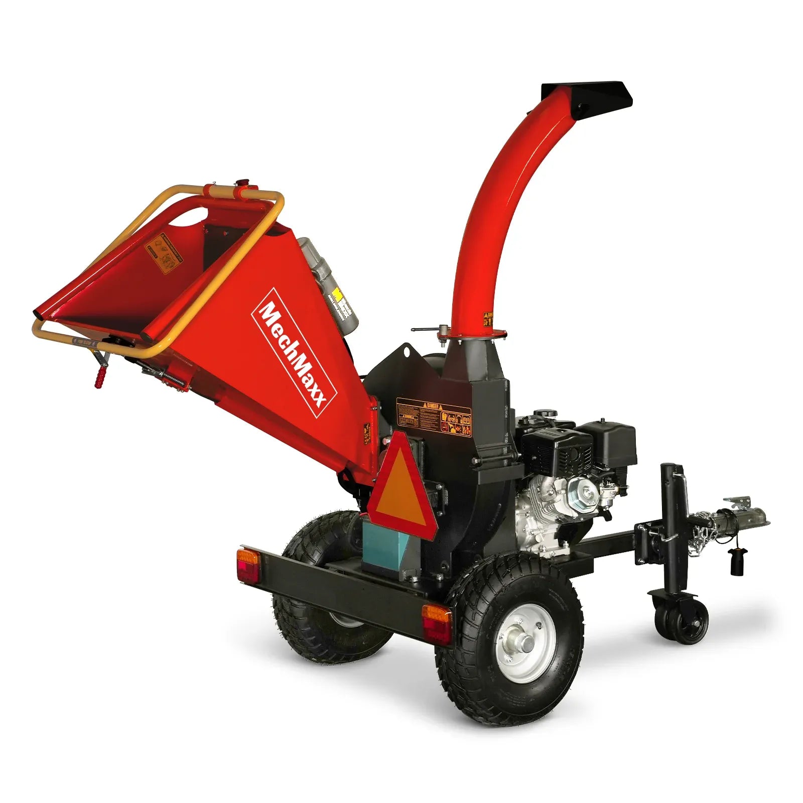 MechMaxx 5" 15HP 420cc DUCAR E-Start Disc Wood Chipper with Taillight, Model P4205