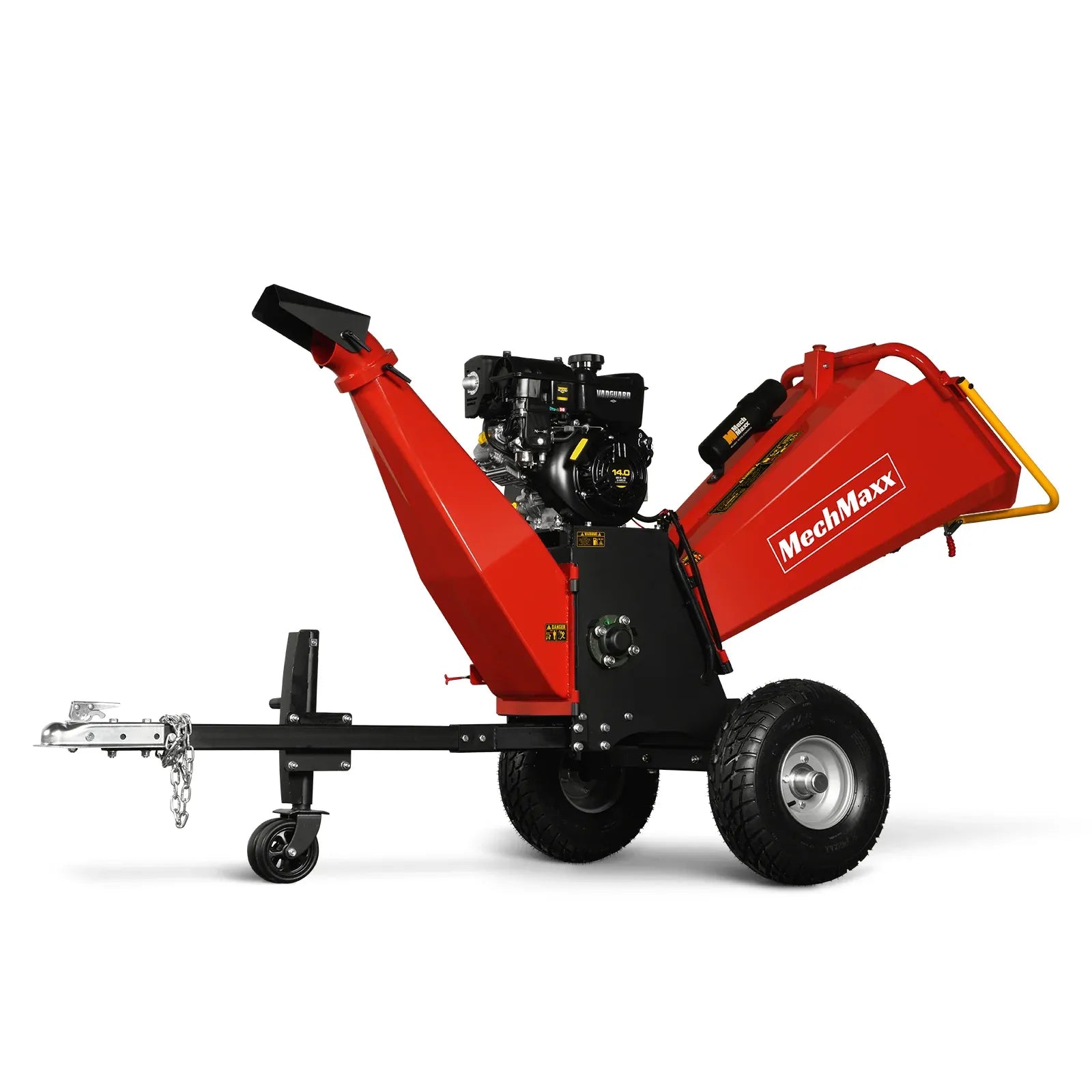 MechMaxx 6" 14HP 408cc VANGUARD E-Start Drum Wood Chipper, Model P4206