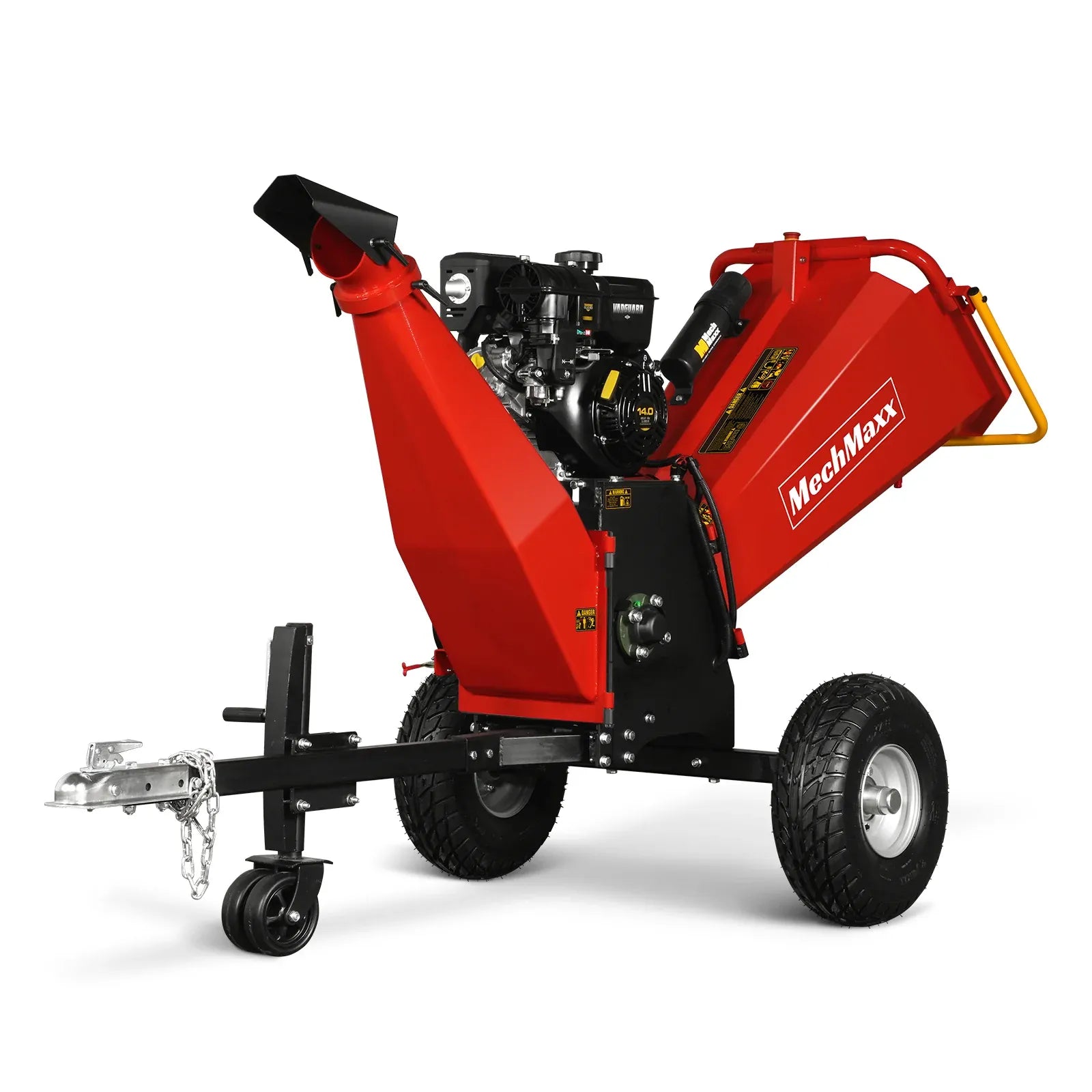 MechMaxx 6" 14HP 408cc VANGUARD E-Start Drum Wood Chipper, Model P4206