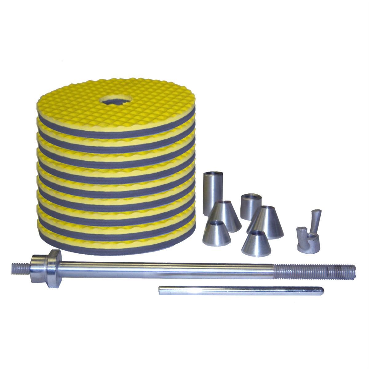 Atlas Equipment Wheel Balancer Motorcycle Adapter Kit (Standard Size)