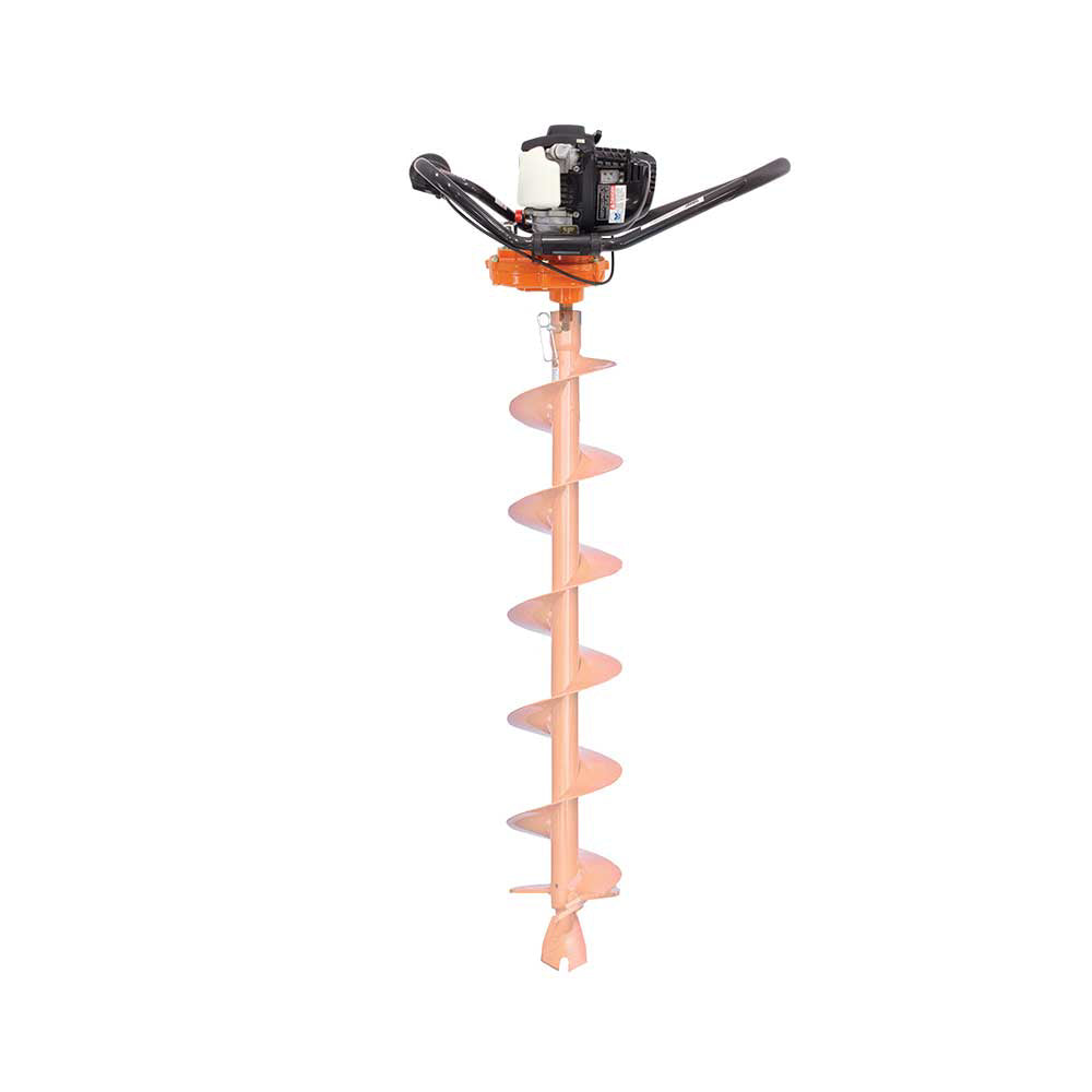 BravePro One-Man Auger, 1 In. Round Driveshaft, Up to 8 In. Bit Capacity, Honda GX35, Model BRPA180H