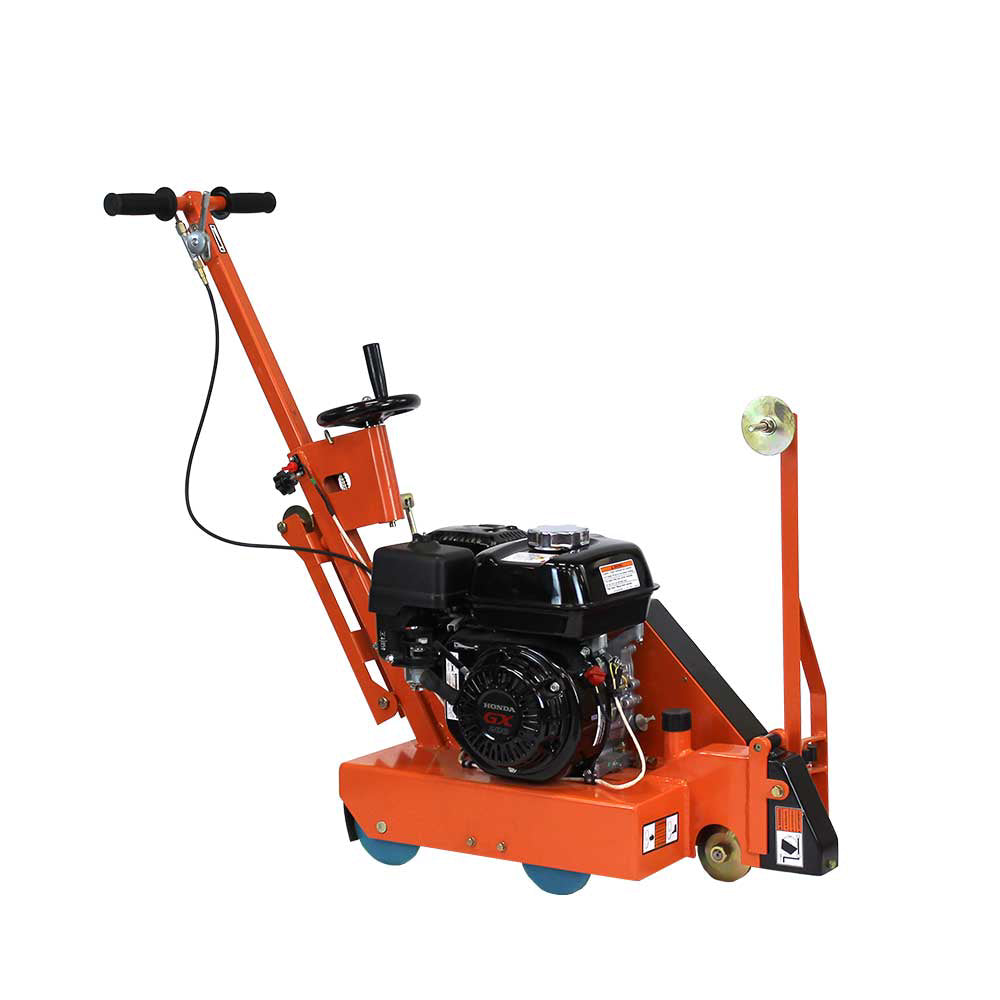 BravePro Green Concrete Saw, 10 In. Blade, 3.25 In. Cutting Depth, Honda GX200, Model BRPCS110H