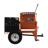 BravePro Mortar Mixer, 8 Cu. Ft. Steel Drum, Honda GX240, Model BRPMM108H