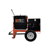 BravePro Mortar Mixer, 8 Cu. Ft. Poly Drum, Honda GX240, Model BRPMM208H