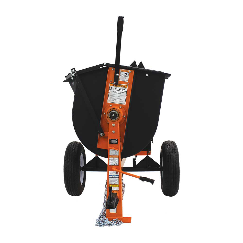 BravePro Mortar Mixer, 8 Cu. Ft. Poly Drum, Honda GX240, Model BRPMM208H