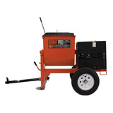 BravePro Mortar Mixer, 8 Cu. Ft. Steel Drum, Honda GX240, Model BRPMM108H