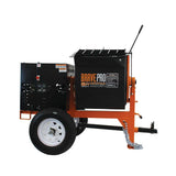 BravePro Mortar Mixer, 8 Cu. Ft. Poly Drum, Honda GX240, Model BRPMM208H