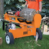 BRAVE Log Splitter, 30-Ton, Horizontal and Vertical, 3,500 PSI, Honda GC190, Model VH1730GC