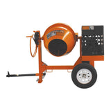BravePro Concrete Mixer, 9 Cu. Ft. Steel Drum, Honda GX270, Model BRPCM109H