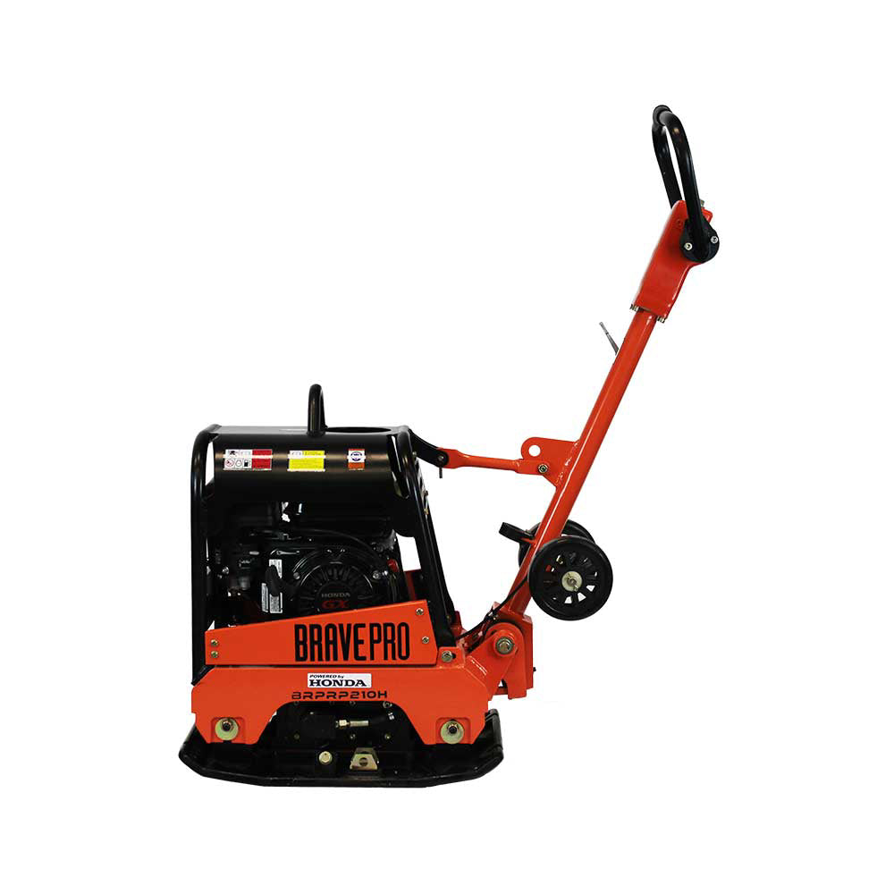 BravePro Reversible Plate Compactor, 15 In. Plate, Honda GX160, Model BRPRP210H