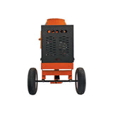 BravePro Concrete Mixer, 9 Cu. Ft. Steel Drum, Honda GX270, Model BRPCM109H