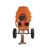 BravePro Concrete Mixer, 9 Cu. Ft. Steel Drum, Honda GX270, Model BRPCM109H