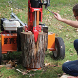 BravePro Log Splitter, 37-Ton, Horizontal and Vertical, 3,500 PSI, Honda GX270, Model VH1737GX