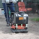 BravePro Forward Plate Compactor, 16 In. Plate, Honda GX160, Model BRPFP130H