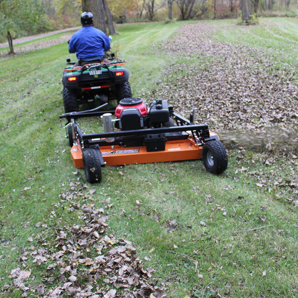 BravePro Finish Cut Pull-Behind Mower, 60 In. Deck, 25 HP, Honda GXV630, Model BRPFC112HE