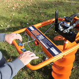BravePro Towable Hydraulic Auger, 13 HP, 336 Ft. Lbs Torque, Honda GX390, Model BRPA385H
