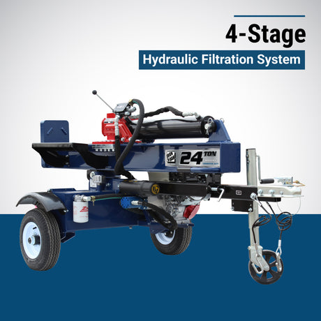 Iron & Oak BHVH2418GX 24-Ton Log Splitter
